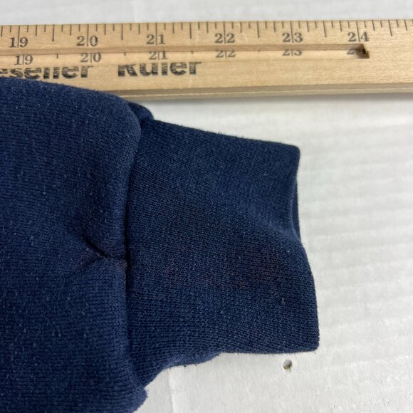 VTG 90s West Virginia Mountaineers Sweatshirt Extra Large Blue Faded Crewneck - Picture 13 of 16